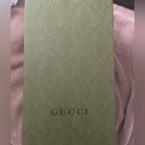 NIB Gucci GG Men Thong Rubber Slides Nero
